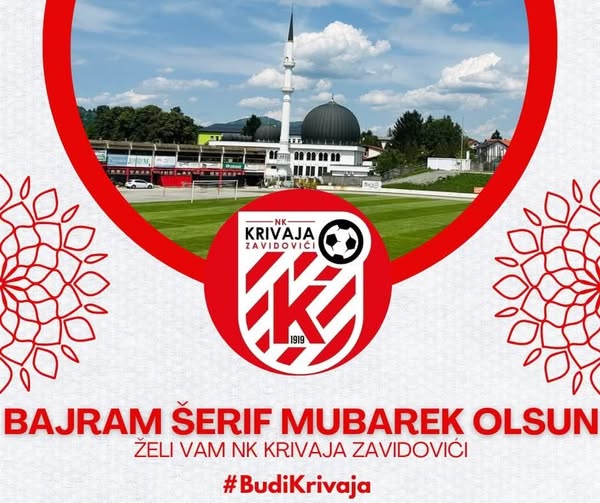Bajram Šerif Mubarek Olsun.
