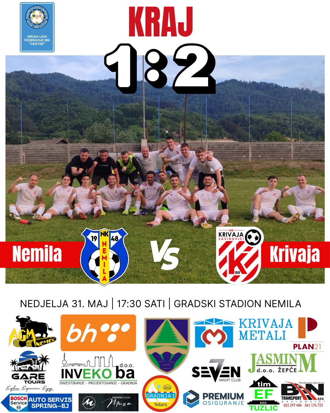 🔴⚪ Još jedna pobjeda naših prvotimaca u gostima❗